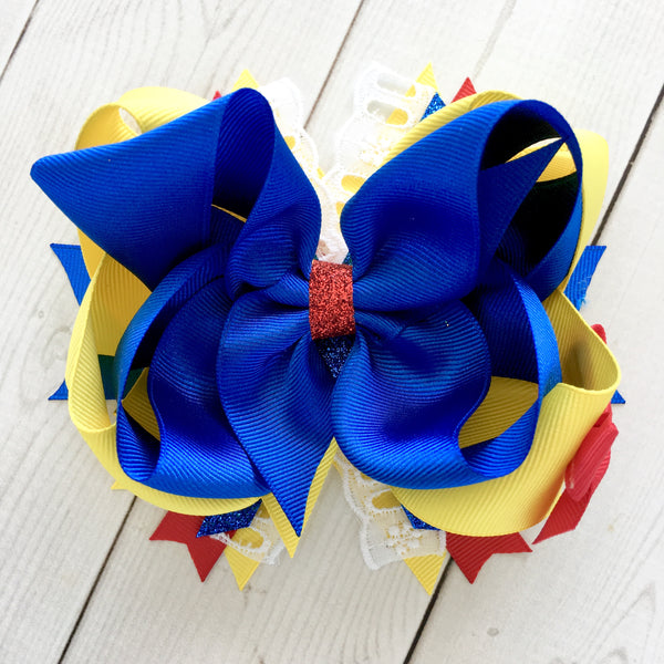 Apple Glitter Princess Ruffle Shortie Set