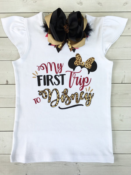 Safari "My First Trip" (GIRL) SHIRT ONLY