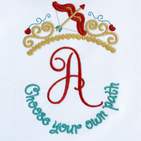 Be Brave Little One - "Choose Your Own Path" Peek-a-boo Shortie Set