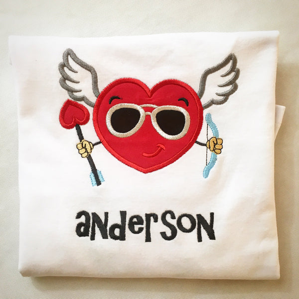 Cupid Coolness *BOYS* Embroidered SHIRT ONLY
