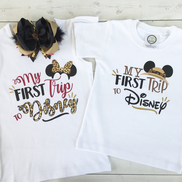 Safari "My First Trip" (GIRL) SHIRT ONLY