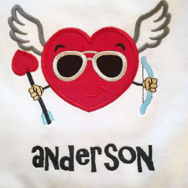 Cupid Coolness *BOYS* Embroidered SHIRT ONLY