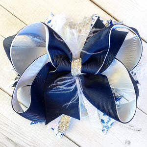 Snow Princess Boutique Hair Bow