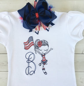 All American Girl - Celebrate Freedom Shirt ONLY