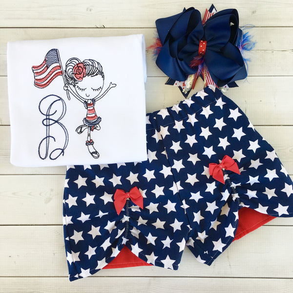All American Girl - Celebrate Freedom Shirt ONLY