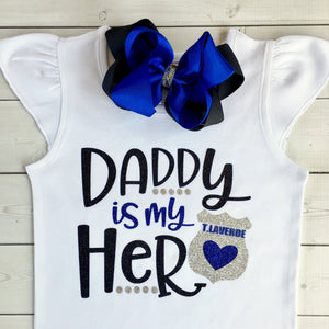 Dad Is My Hero "Police" Shirt ONLY