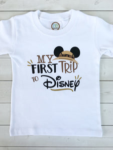 Safari My First Trip Boy Shirt ONLY