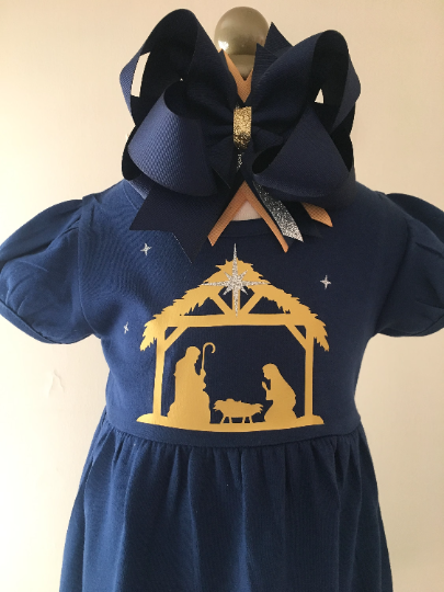Christmas Nativity Dress – My Darling Bee