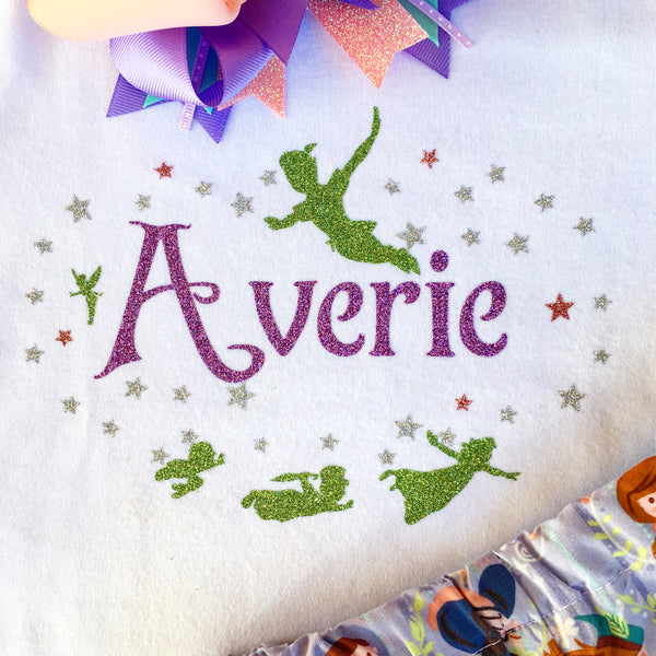 Peter Pan Friends Glitter SHIRT ONLY