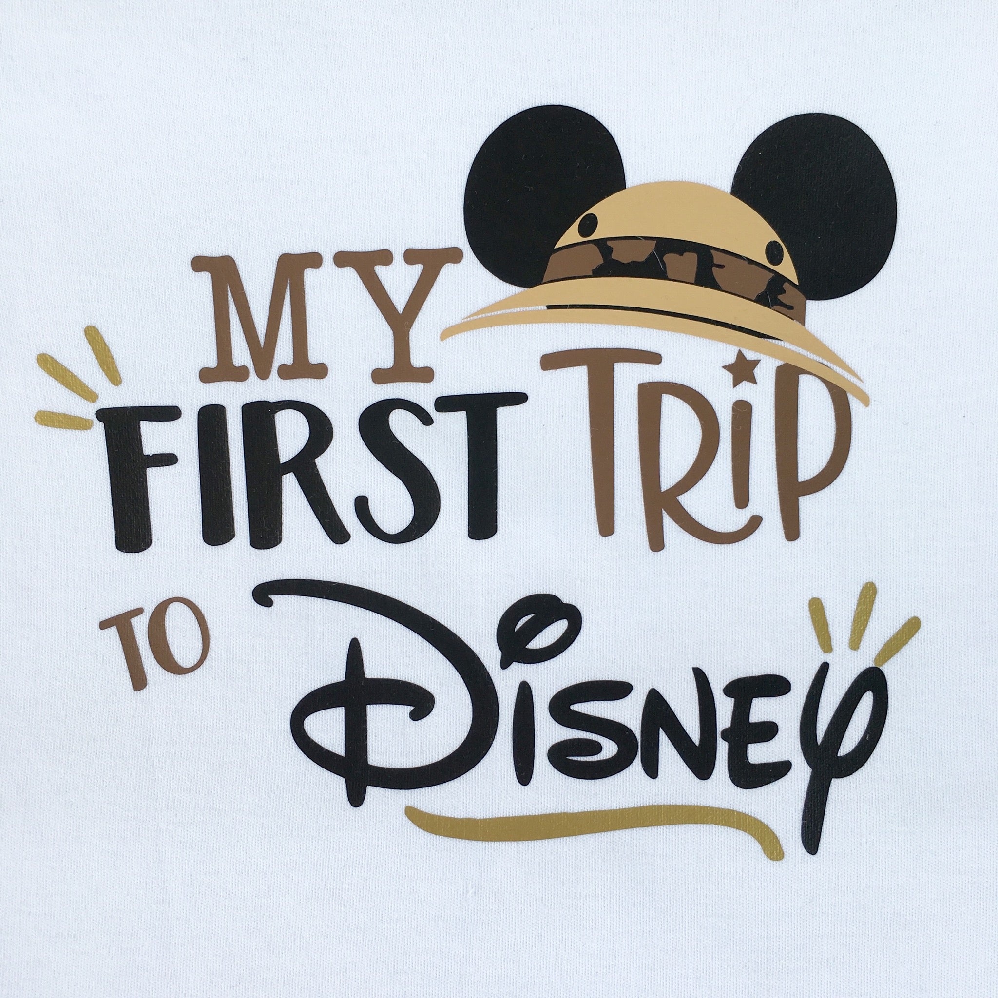 Safari My First Trip Boy Shirt ONLY