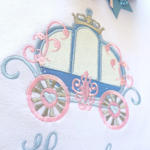 Cinderella's Embroidered Carriage Shirt ONLY