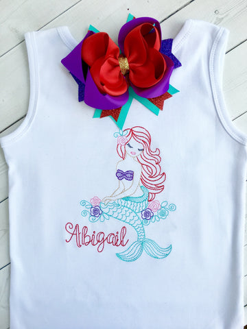 Magical Vintage Mermaid Shirt ONLY