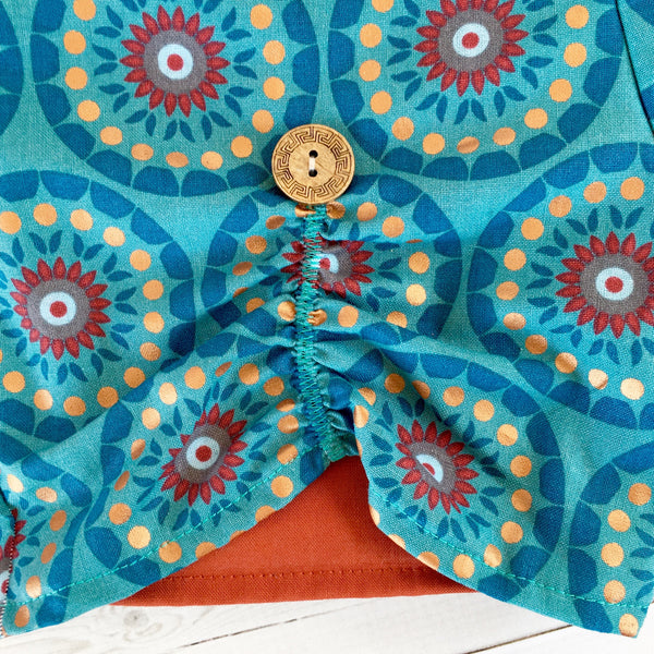 Be Brave Little One - "Choose Your Own Path" Peek-a-boo Shortie Set