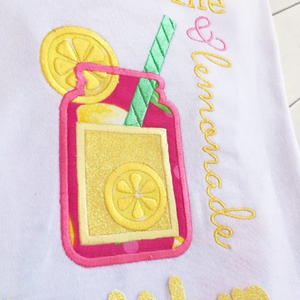 Lemon Squeezy Embroidered Jar Shirt ONLY