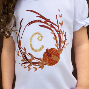 Autumn is Calling Glitter Frame SHIRT ONLY
