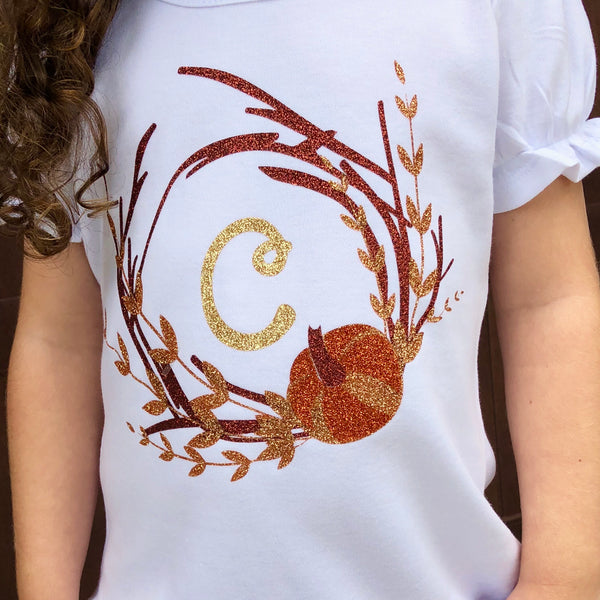 Autumn is Calling Glitter Frame SHIRT ONLY