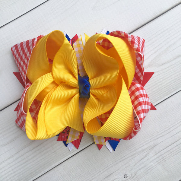 Girls Sheriff Ruffle Short Set