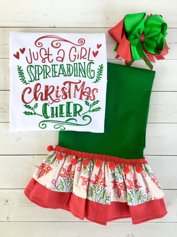 Miss Mouse "Spread Cheer" Glitter Pant Set