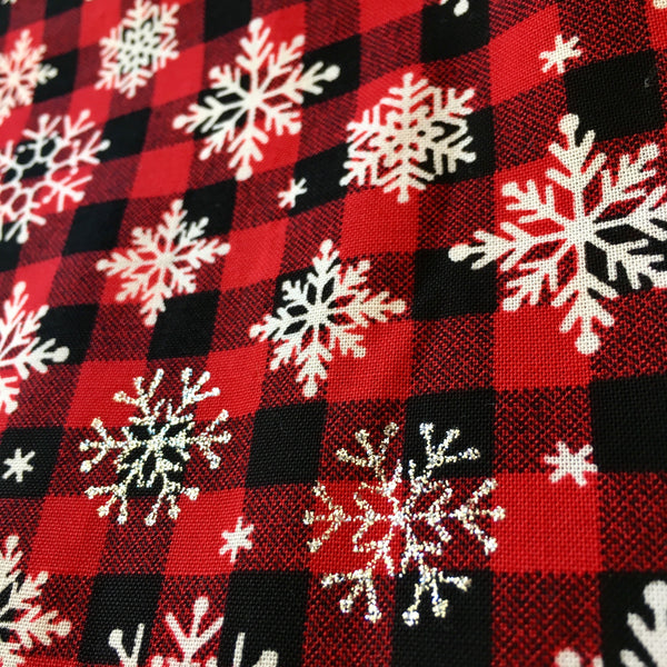 Embroidered Name & Snowflakes Shirt Only