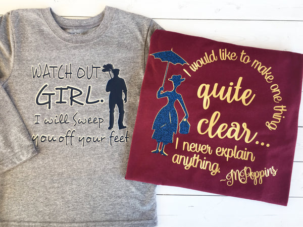 English Nanny Ladies Shirt