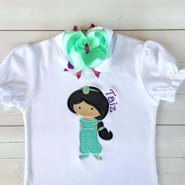 Embroidered Genie Princess SHIRT ONLY