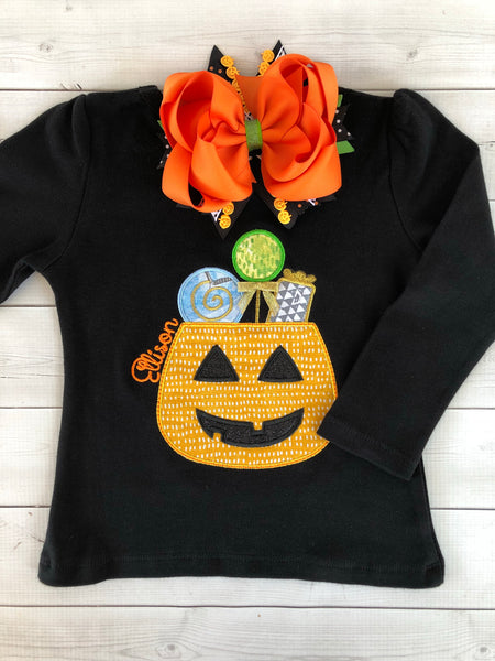 Halloween Pennants -Embroidered Classic Candy Shirt "ONLY"
