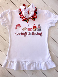 Seeing is Believing (Girl) Shirt Only
