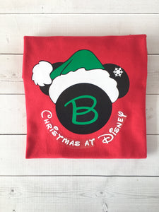 Santa Mister Mouse Christmas Custom Trip Vinyl Shirt "ONLY"