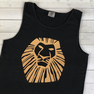 Walkin' On the Wild Side Men's Lion Vinyl Shirt ONLY