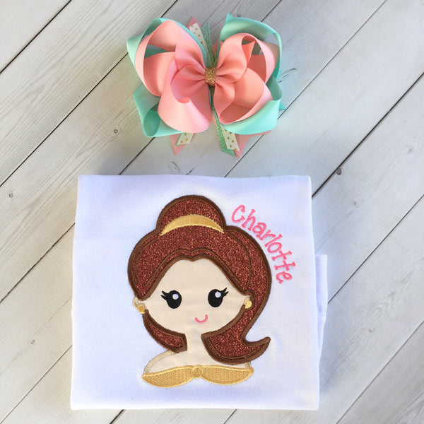 The Beauty Embroidered Princess Shirt ONLY