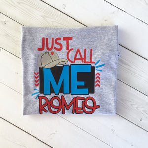 Call Me Romeo BOY Shirt Only