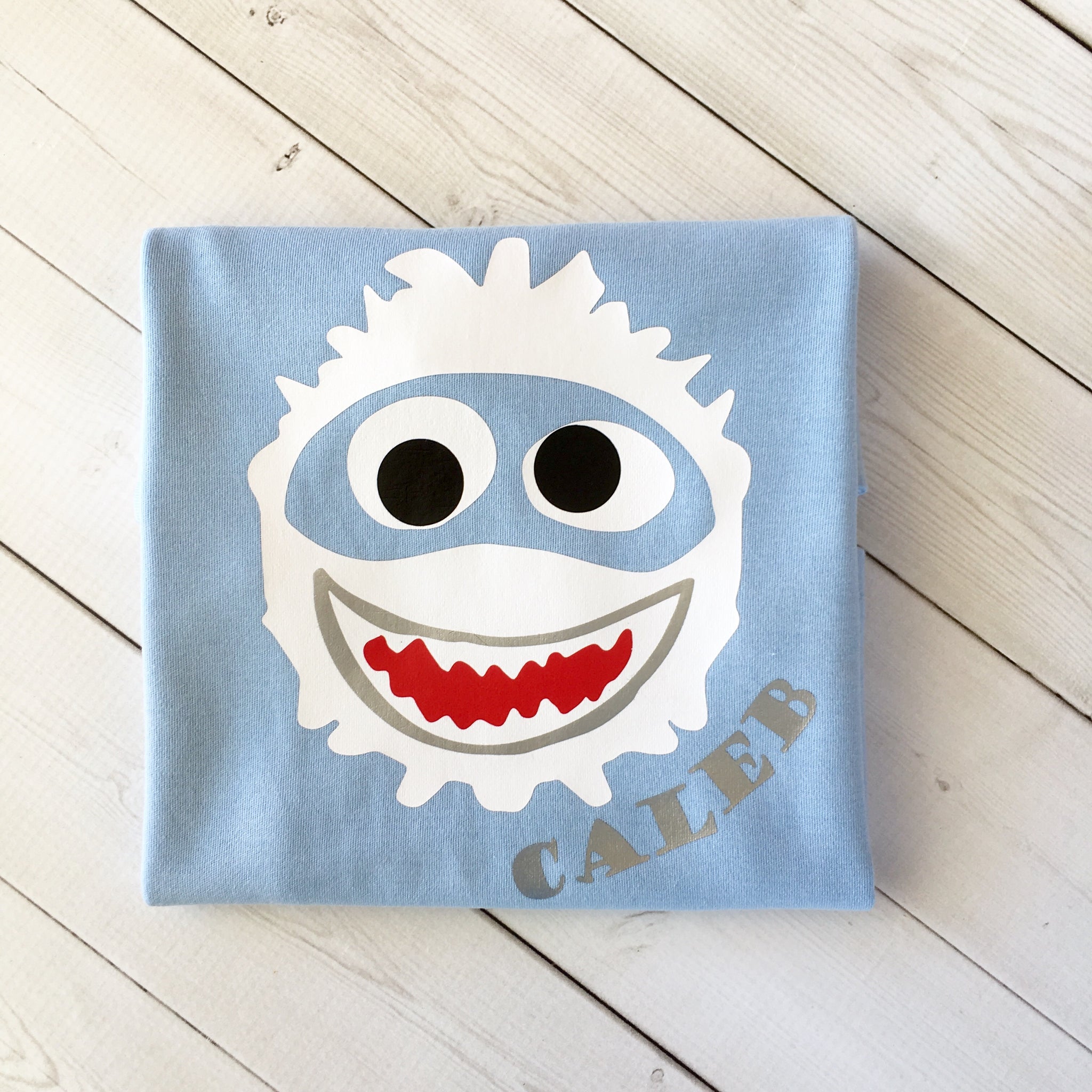 Christmas Yeti BOY Shirt Only
