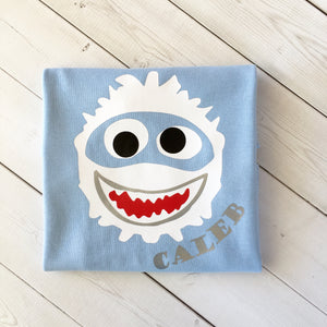Christmas Yeti BOY Shirt Only