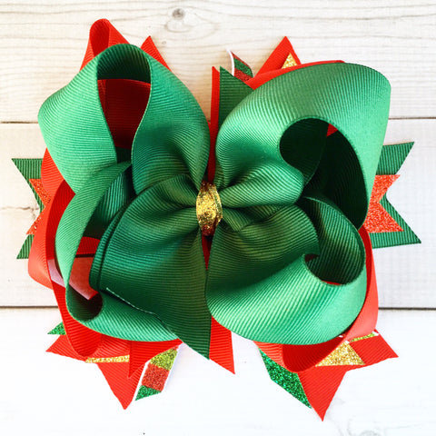 Christmas Magic Boutique Hair Bow