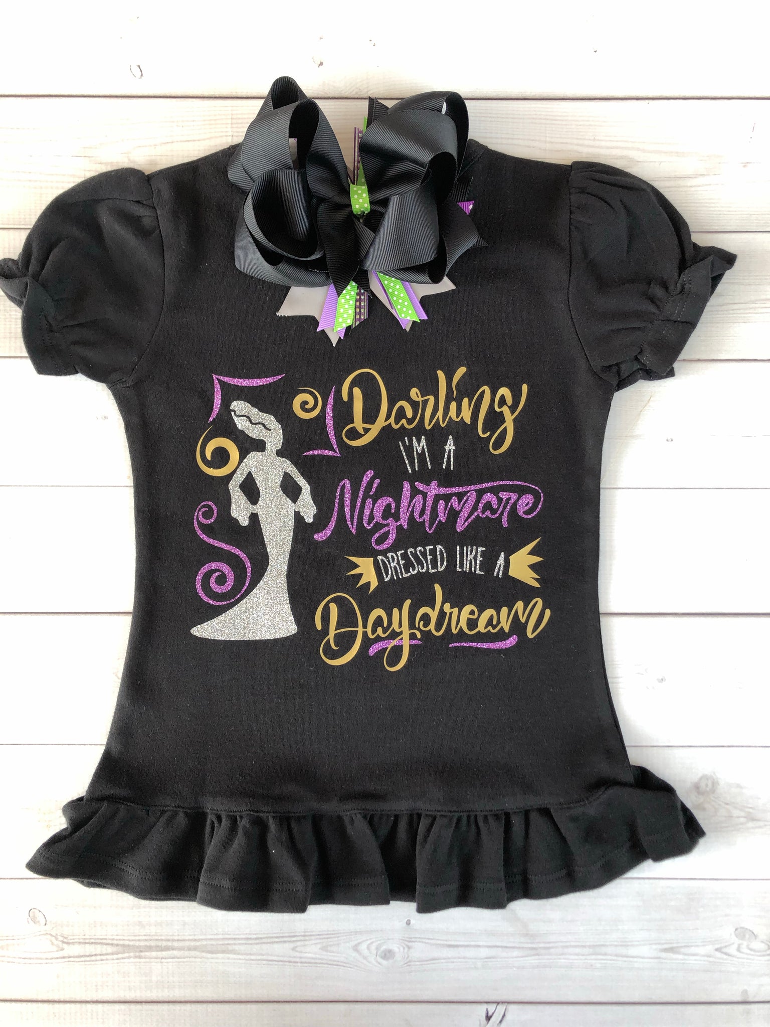 I'm A Nightmare Girls Shirt Only