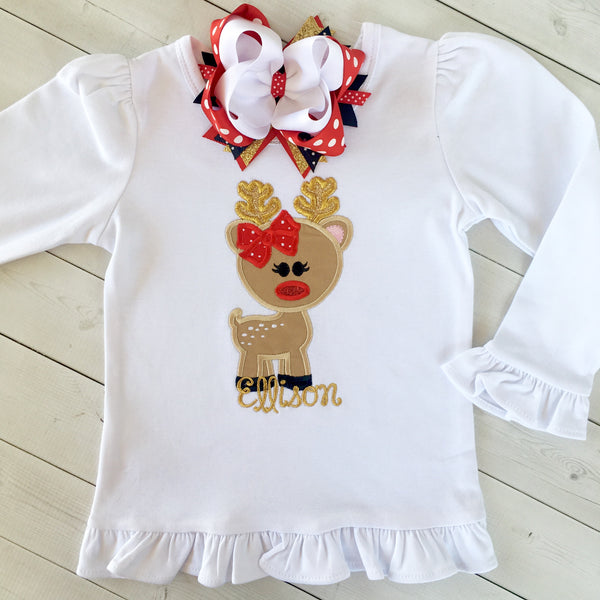Up on the Rooftop (Reindeer Girl) SHIRT ONLY