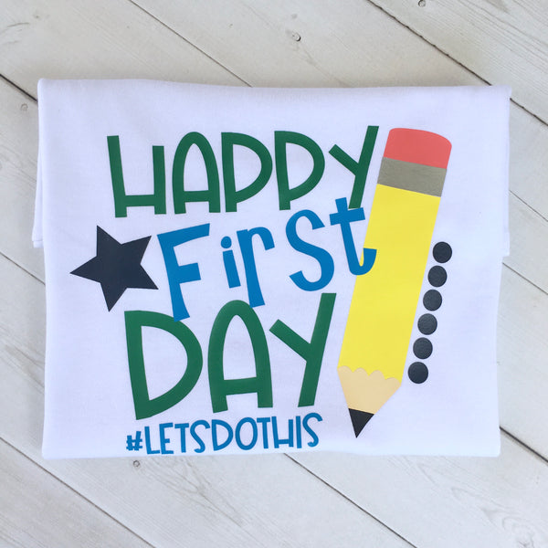 Smart Boy *First Day* SHIRT ONLY