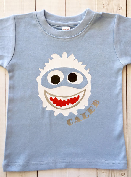 Christmas Yeti BOY Shirt Only