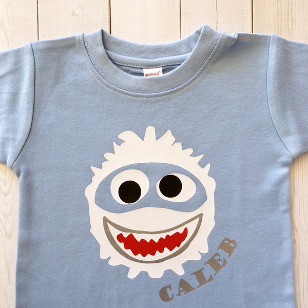 Christmas Yeti BOY Shirt Only