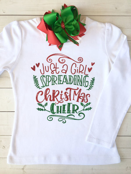 Jolly Christmas Spreading Christmas Cheer Shirt "ONLY"