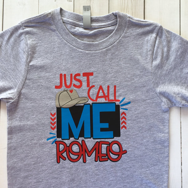 Call Me Romeo BOY Shirt Only