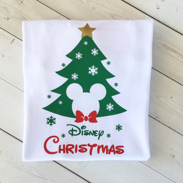 Christmas Tree Mister Mouse Shirt ONLY