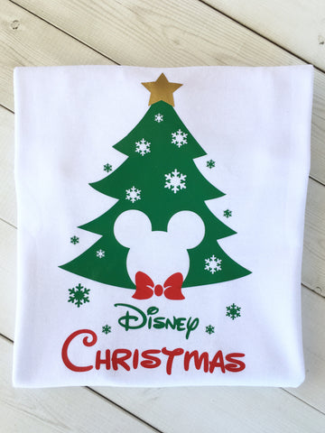 Christmas Tree Mister Mouse Shirt ONLY