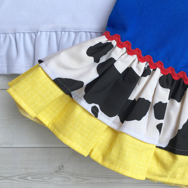 I'm A Cowgirl Double Ruffle Pant Set